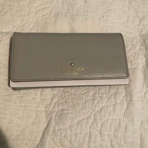kate spade grey wallet